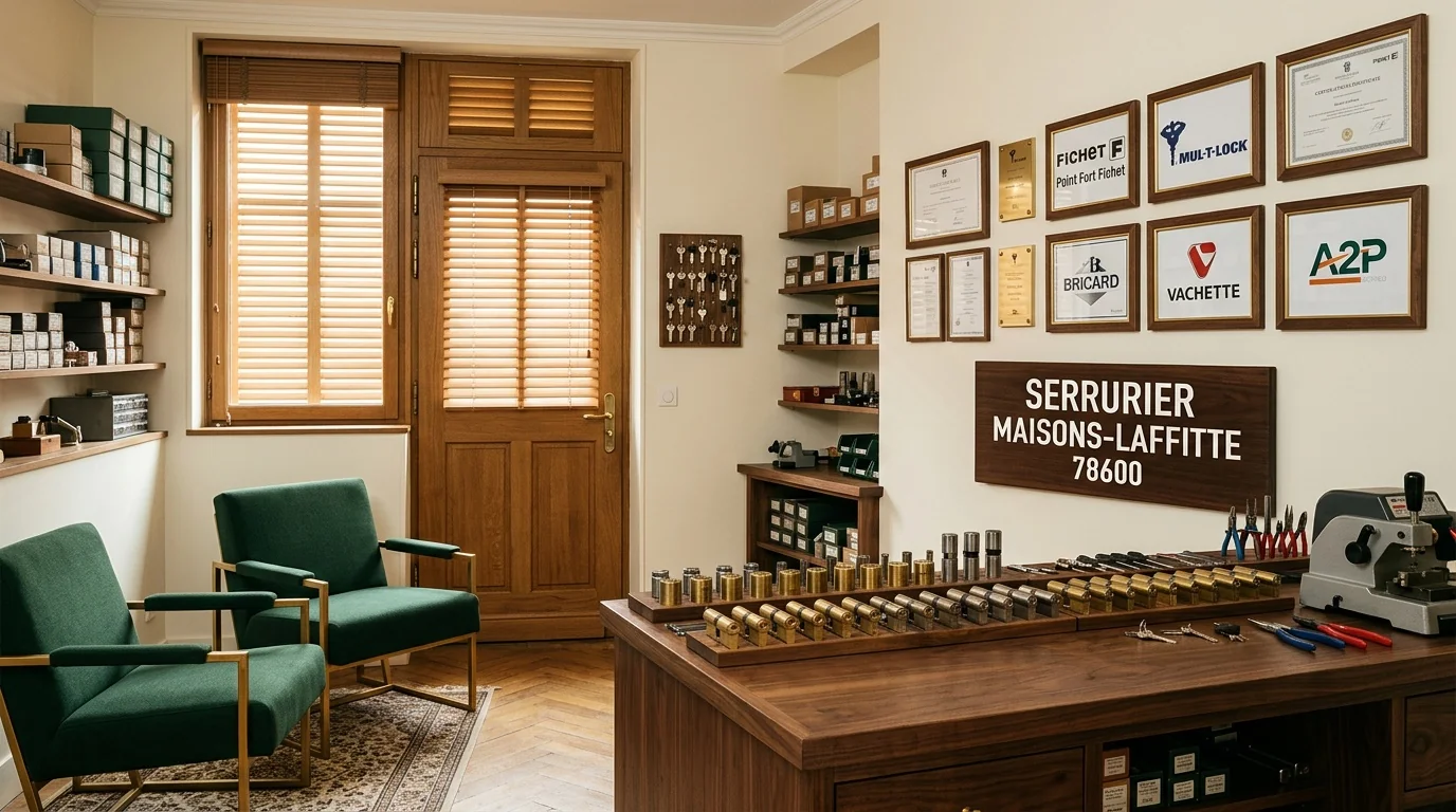 Atelier Serrurier Maisons-Laffitte · côté hippodrome